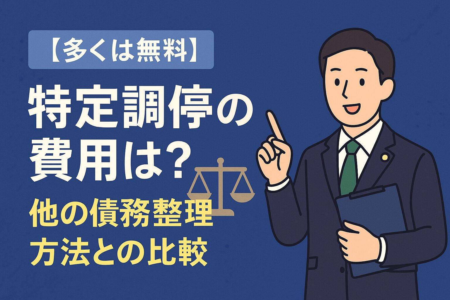 特定調停の費用は？他の債務整理方法との比較【弁護士が解説】